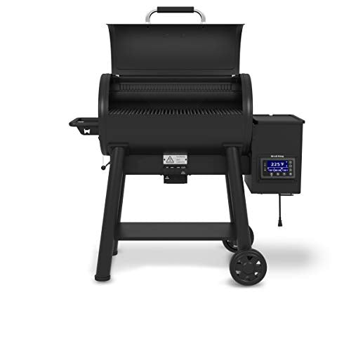 Broil King 494051 Crown 500 Pellet Grill, 800 sq. in, Black