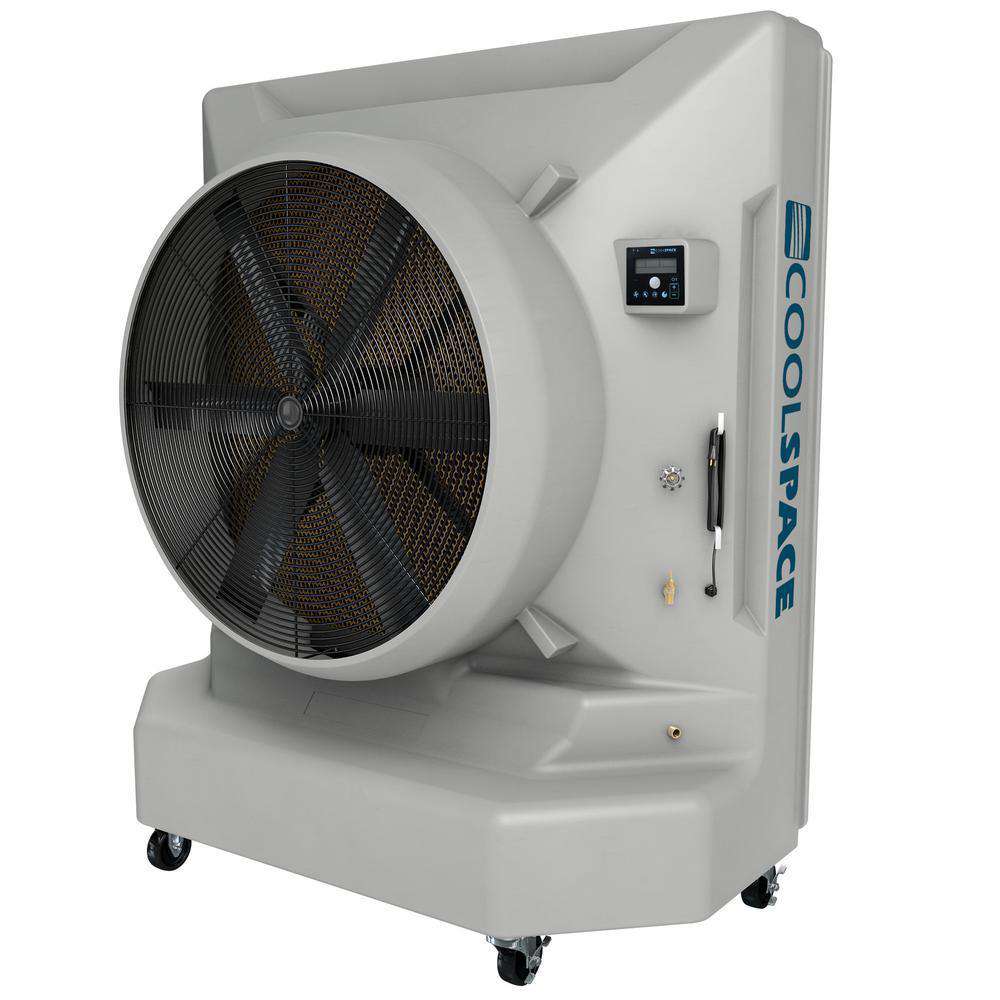 Cool-Space CS6-50-VD BLIZZARD-50 26485 CFM 6500 Sq. Ft. 12-Speed Portable Evaporative Cooler New