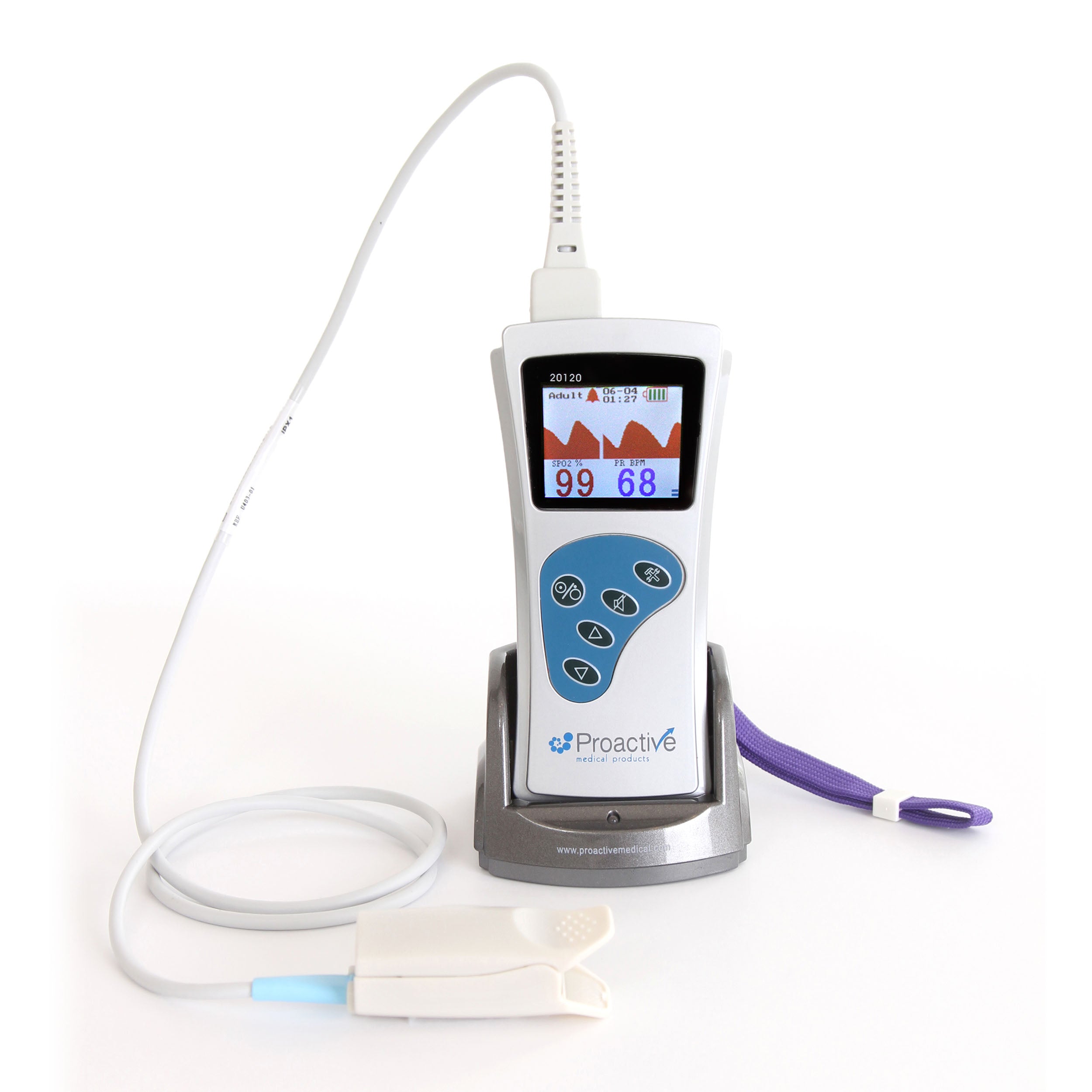 Proactive Protekt® Deluxe Rechargeable Handheld Pulse Oximeter