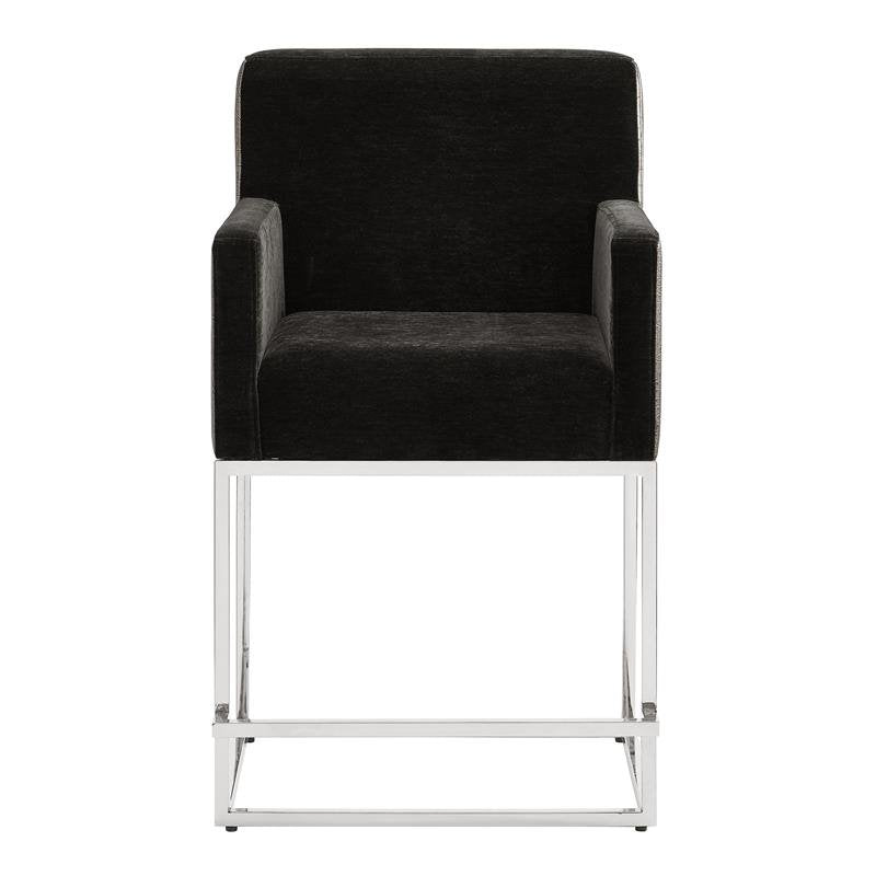 Home Fare Two-Tone Modern Upholstered Counter Stool