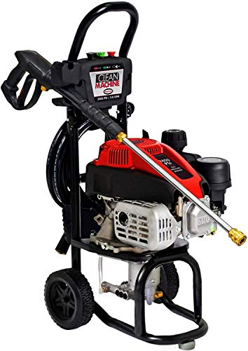 SIMPSON Cleaning CM60912 Clean Machine Gas Pressure Washer Powered by Simpson, 2400 PSI at 2.0 GPM, Black