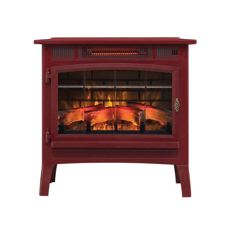 3D Flame Effect Infrared Quartz Electric Fireplace
