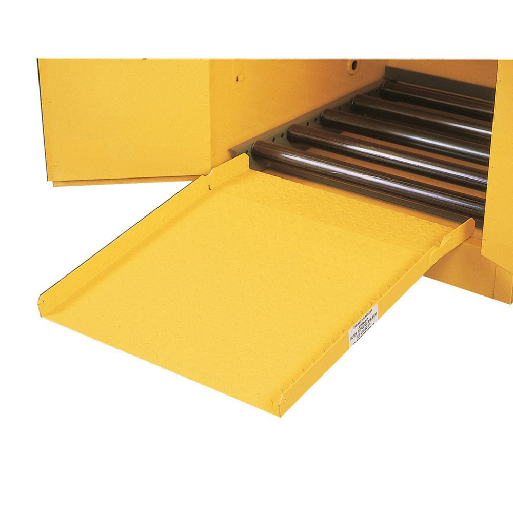 Justrite Steel Drum Ramp For Safety Cabinets
