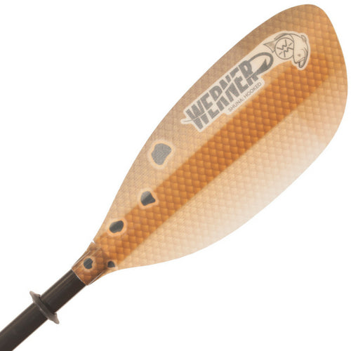 Werner Shuna Hooked Straight Shaft Fishing Kayak Paddle