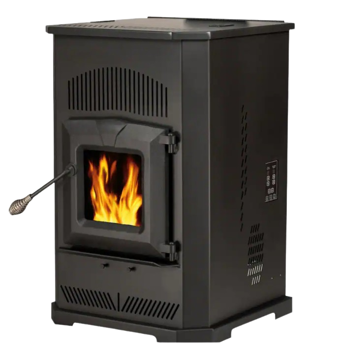England's Stove Works Englander 25-CAB80 2,000 sq. ft. Pellet Stove with 80 lbs. Hopper and Auto Ignition New