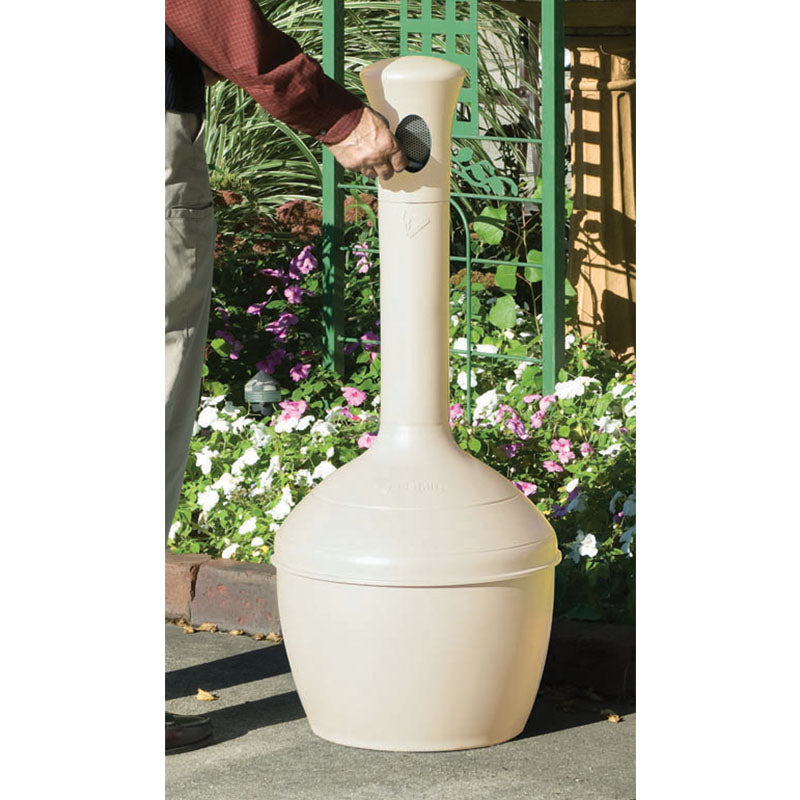 Justrite Elite™ Smoker’s Cease-Fire® Cigarette Butt Receptacle