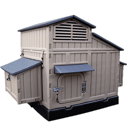 Snap Lock Formex Large Plastic Chicken Coop Up to 8 Chickens New