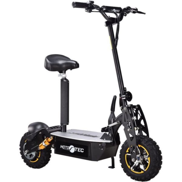 Mototec 2000w 48v Electric Scooter Black