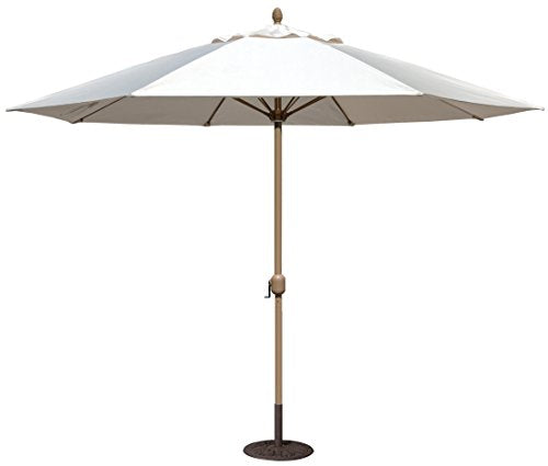 Tropishade 11' Sunbrella Patio Umbrella with Antique White Cover (681HC51)