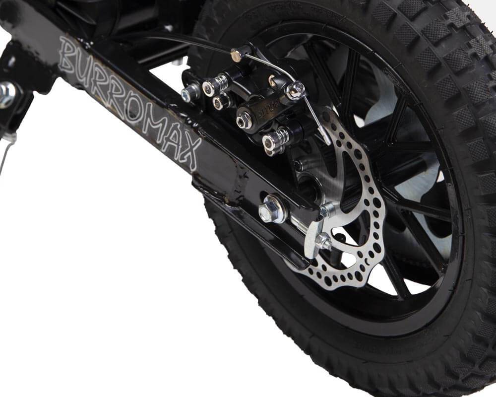 Burromax TT750R 36V 750W Kids Off Road Electric Lithium Ion Powered Ride On Mini Pocket Dirt Bike Matte Black Carbon Fiber New