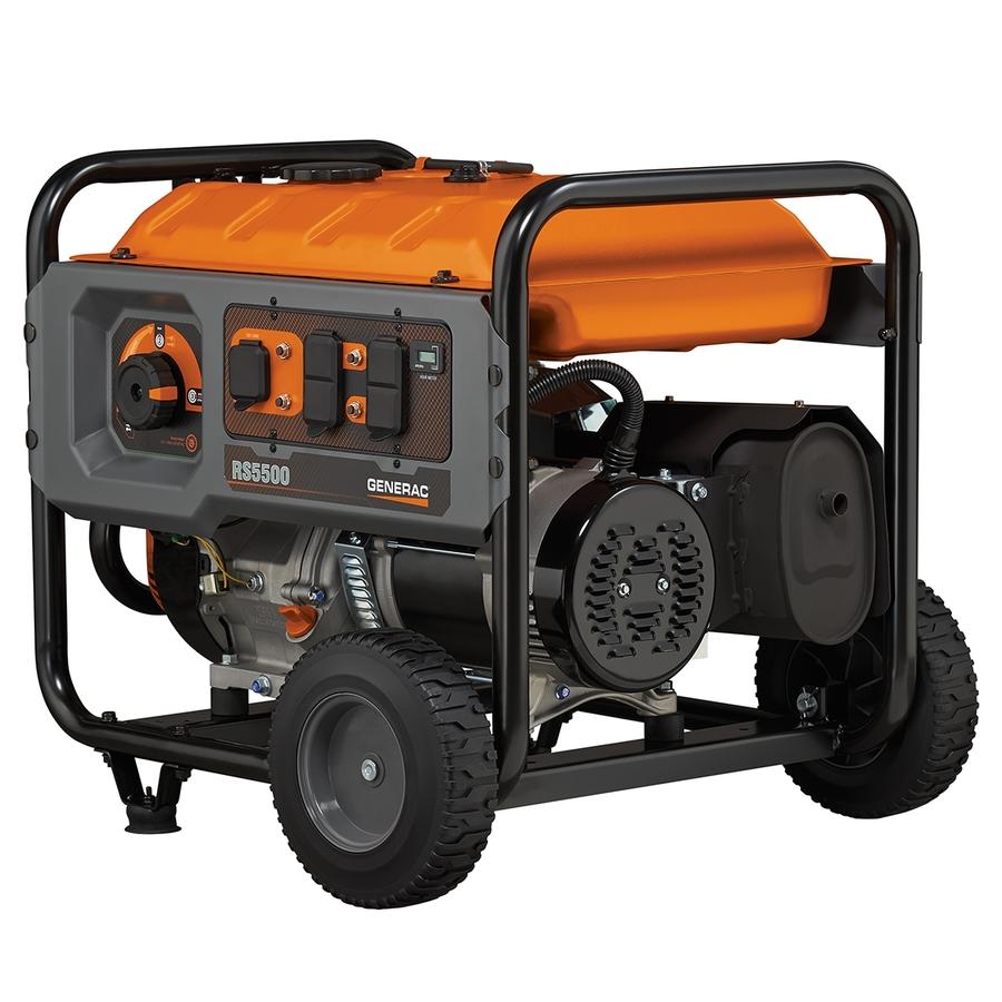 Generac RS5500 5500W/6875W Gas Rapid Start Generator New