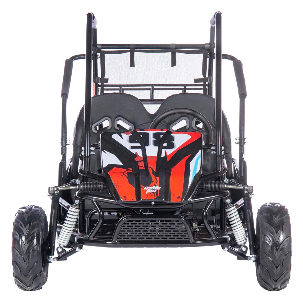 MotoTec Mud Monster XL 212cc 2 Seat Go Kart Full Suspension
