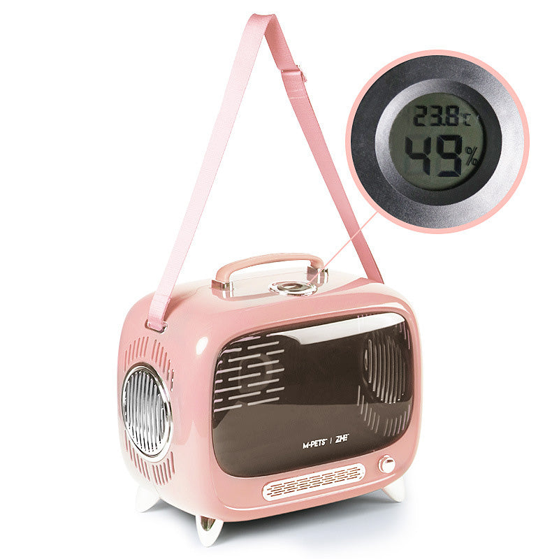TV Shape Capsule Cat Carrier
