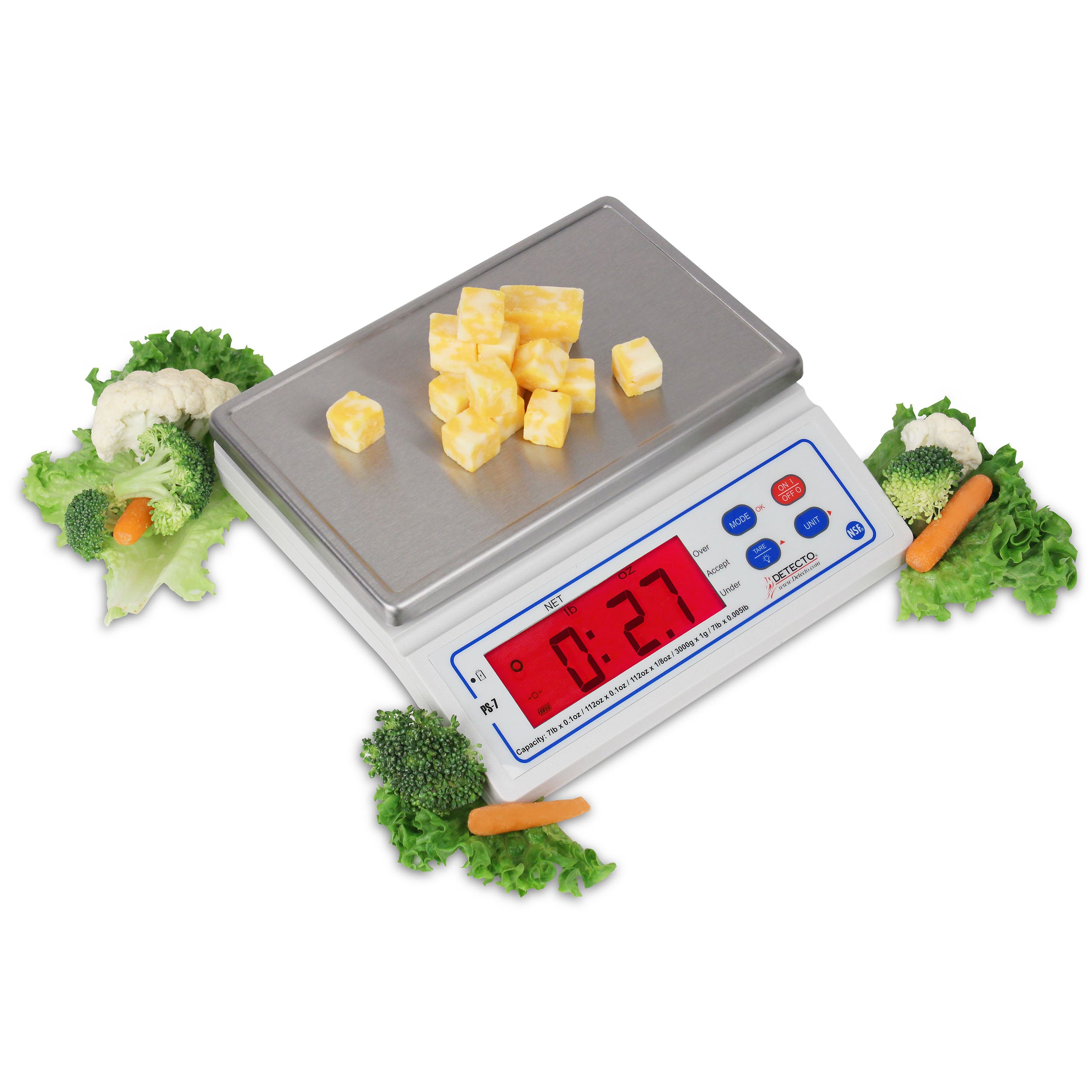 Detecto PS7 Digital Portion Scale