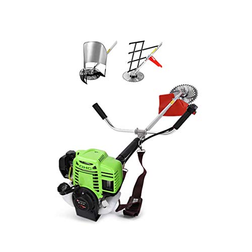 wangzi Lawn Mower Lawn Mower Portable Knapsack Weeder is Suitable for Garden Cutting Rice and Wasteland Harvester 3.2KW / 11000R / Min
