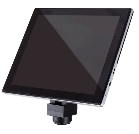 Amscope SF-2TRA-TP 8X - 50X Trinocular Dual Illumination Stereo Microscope With 9.7 Inch Touchscreen Imaging System New