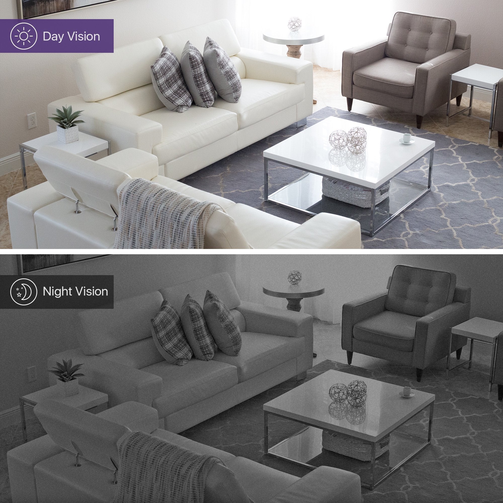 Loocam Ultra long distance 8-Channel 1080P NVR Wireless Security Camera System 2TB HDD with 4PCS Weatherproof Two-Way Audio Cameras New