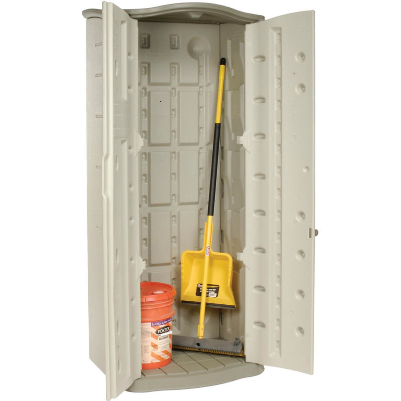 Rubbermaid Vertical Storage Shed FG374901OLVSS, 2'6