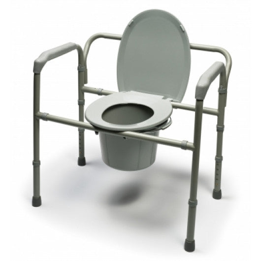 Graham Field Bariatric Steel Folding Commode