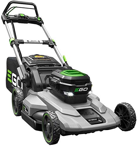 EGO 21 in. 56-Volt Lithium-Ion Cordless Battery Push Mower with 5.0 Ah battery and charger