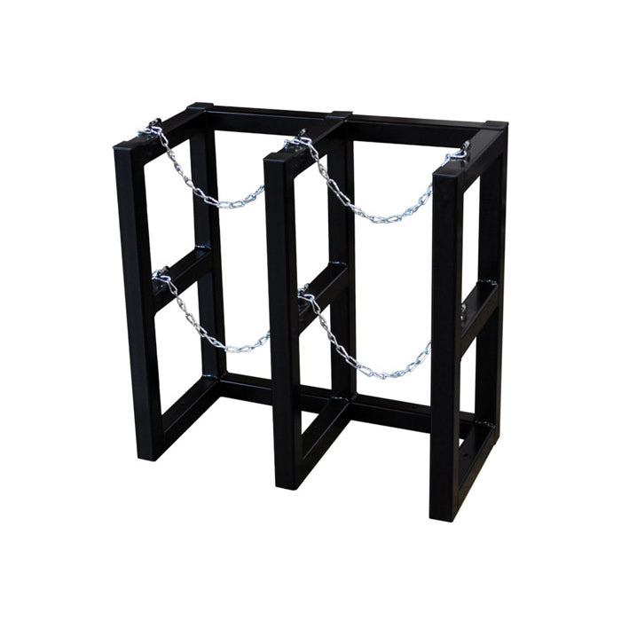Justrite 2W X 1D Gas Cylinder Storage Rack | For 2 Cylinders