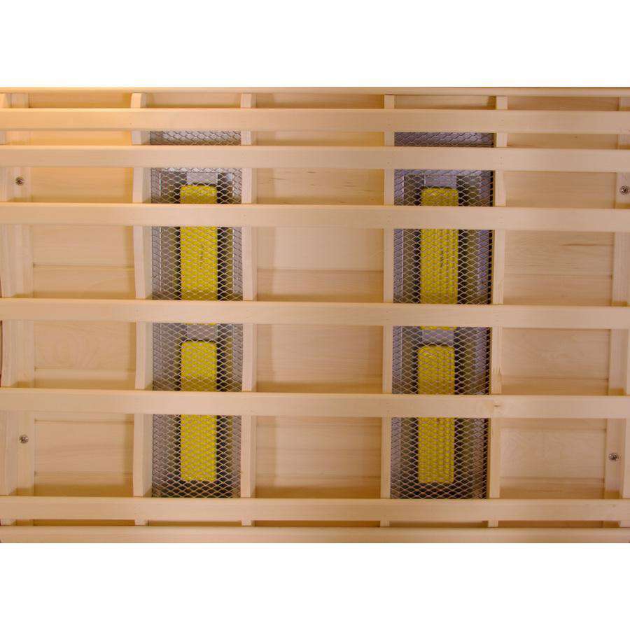 TheraSauna TS6238 4 Person 78 Inch Corner Executive Ceramic Infrared Sauna New