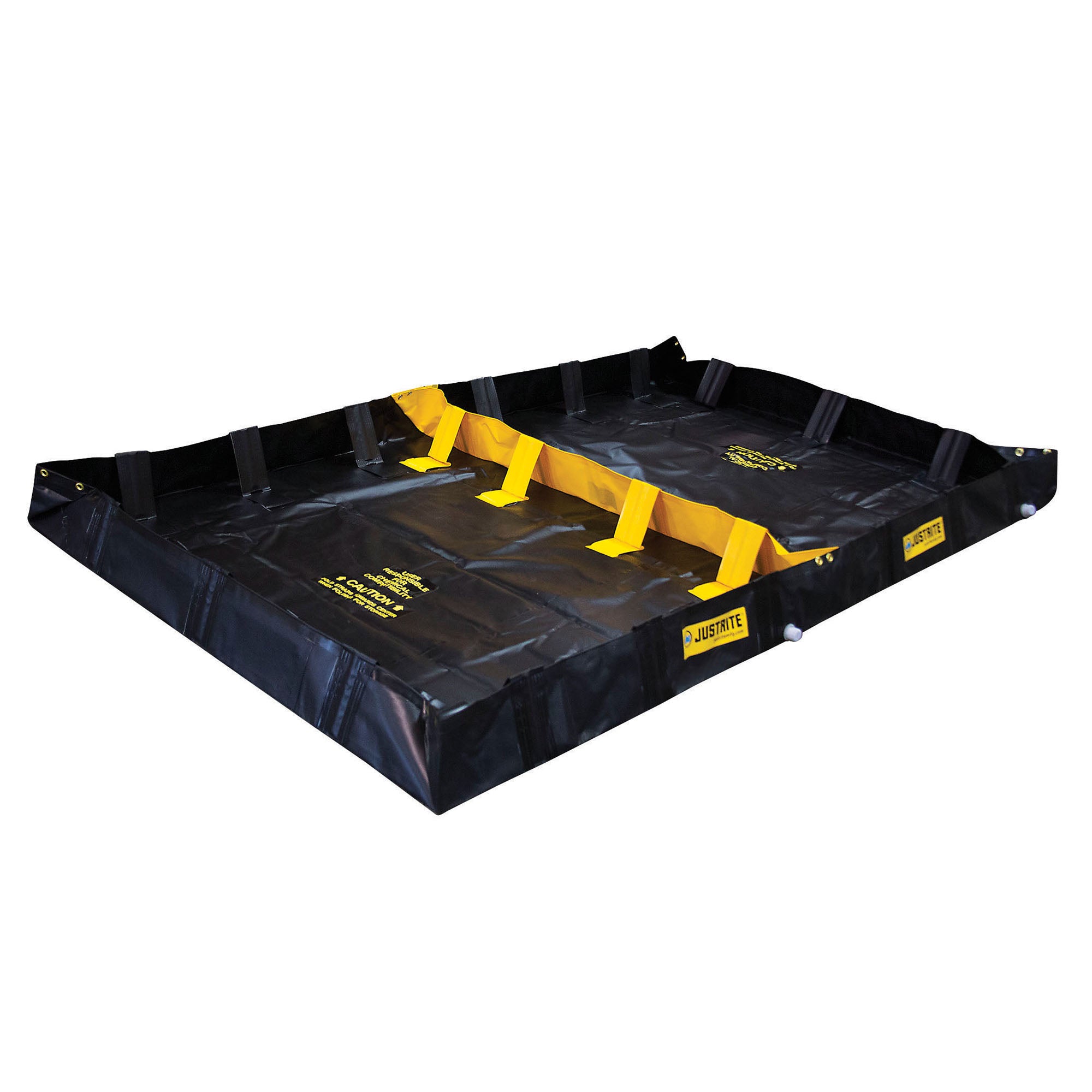 Justrite Decon QuickBerm®, 2-Zone, 6'W x 10'L x 8
