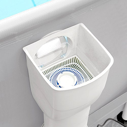 Blue Wave NB19791 18-ft Round 52-in Deep Active Frame Package Above Ground Swimming Pool with Cover, x