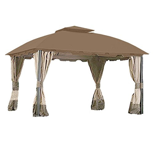 Garden Winds Replacement Canopy Top Cover for South Hampton Gazebo - Sunbrella