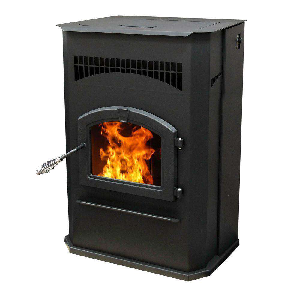 Pleasant Hearth PH50CABPS-B 2,200 Sq Ft 50,000 BTU 120lb Hopper with Auto Ignition Cabinet Style Pellet Stove New