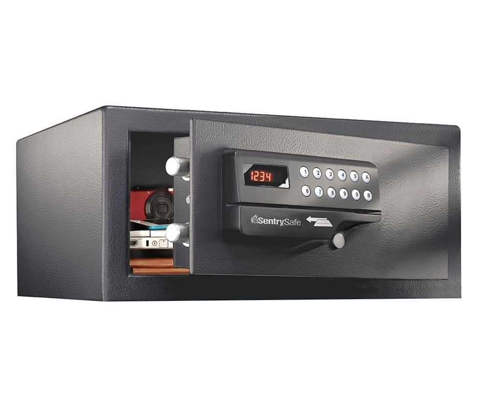 Security Safe, 1.1 cu. ft., 31lb., Black