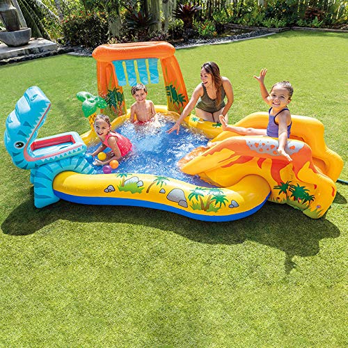 Children's Inflatable Swimming Pool Slides Thicken Water jet Pool Ocean Ball Pool Household Baby Paddling Pool, Water-jet Paddling Pool, Made of PVC Thick Material, Strong and Durable, Suitable for