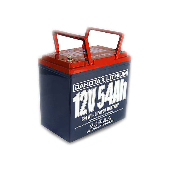 Dakota Lithium 12V 54AH Deep Cycle LiFePO4 Battery
