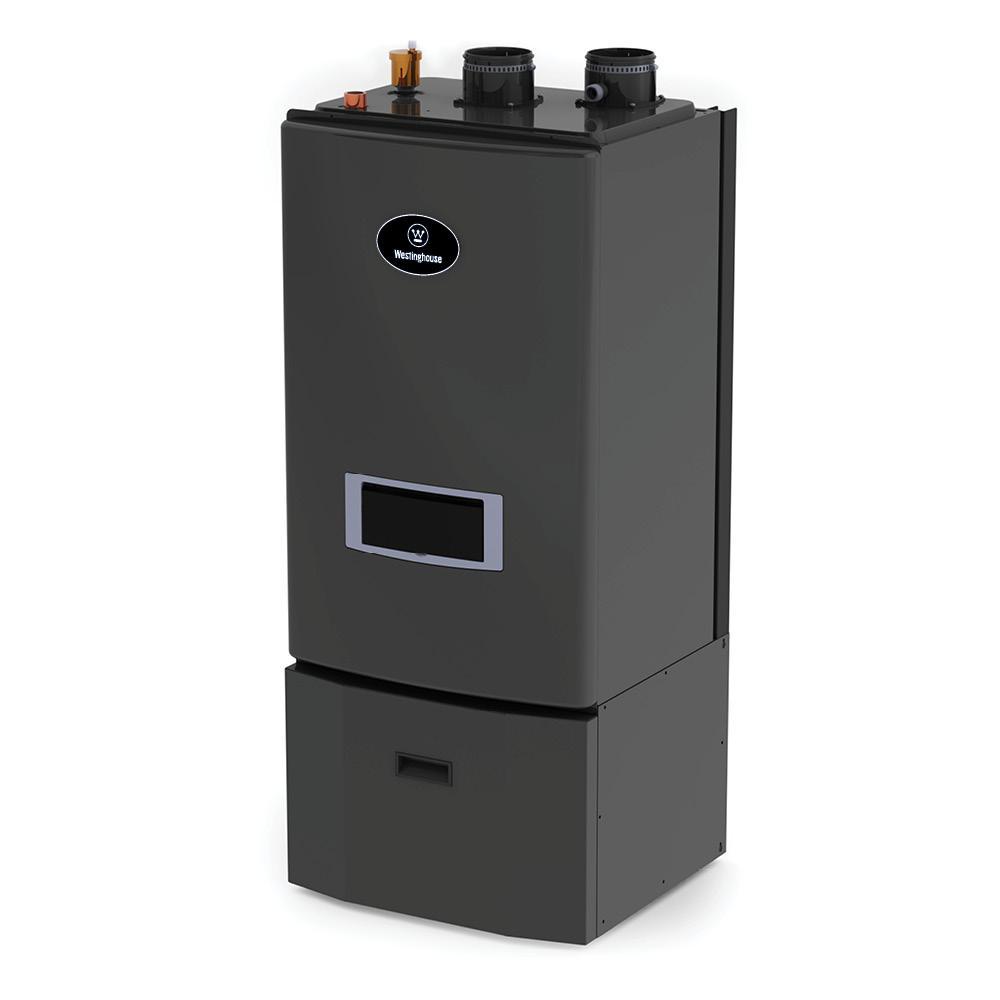 Westinghouse WBRUCNG140F 96% Natural Gas Space Heating Floor Mount Boiler w/Optional Domestic Hot Water with 140,000 BTU Input New