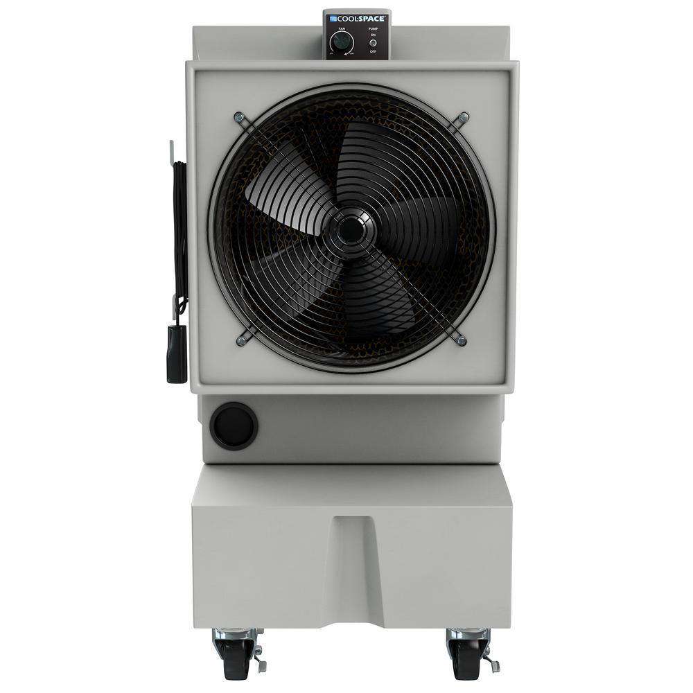 Cool-Space CS5-18-VD GLACIER18 Series 2825 CFM 1200 sq ft 12 Speed 18 Inch Portable Evaporative Cooler New