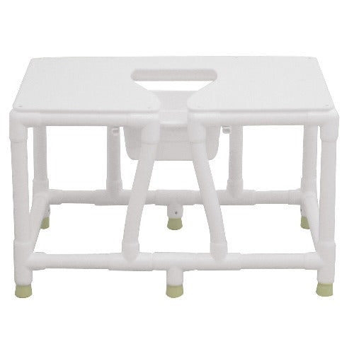 ConvaQuip Bariatric Commode - No Back