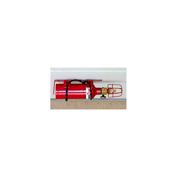Justrite Fire Protection, Basic - FE-227 Extinguisher Unit, For 4 Through 16 Drum (105 Through 506 Cu Ft) Lockers