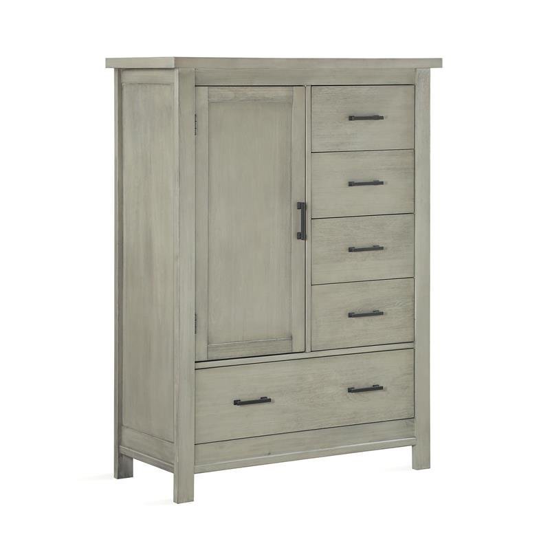 Bertini Canyon Armoire in Mineral Gray
