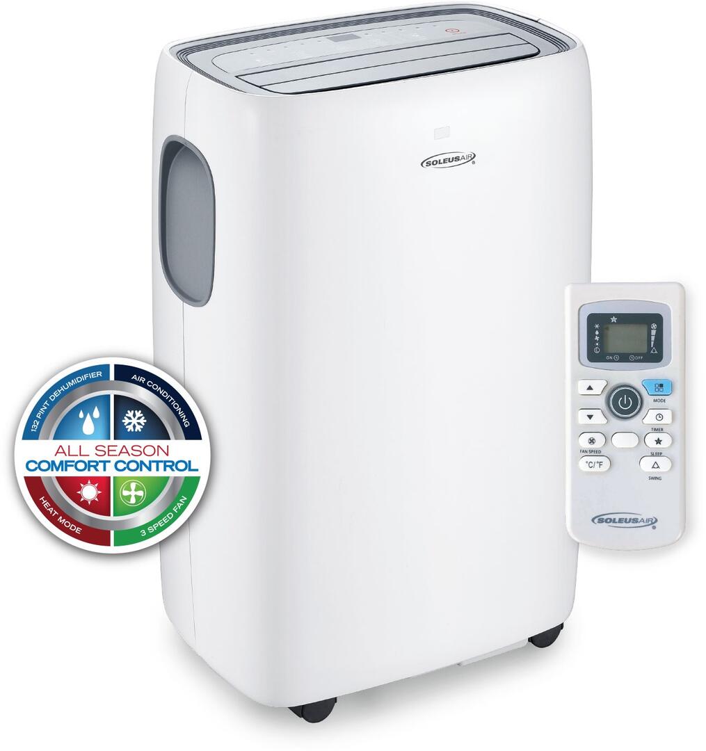 Soleus Air KY-120HP 12,000 BTU 115V Portable Air Conditioner New