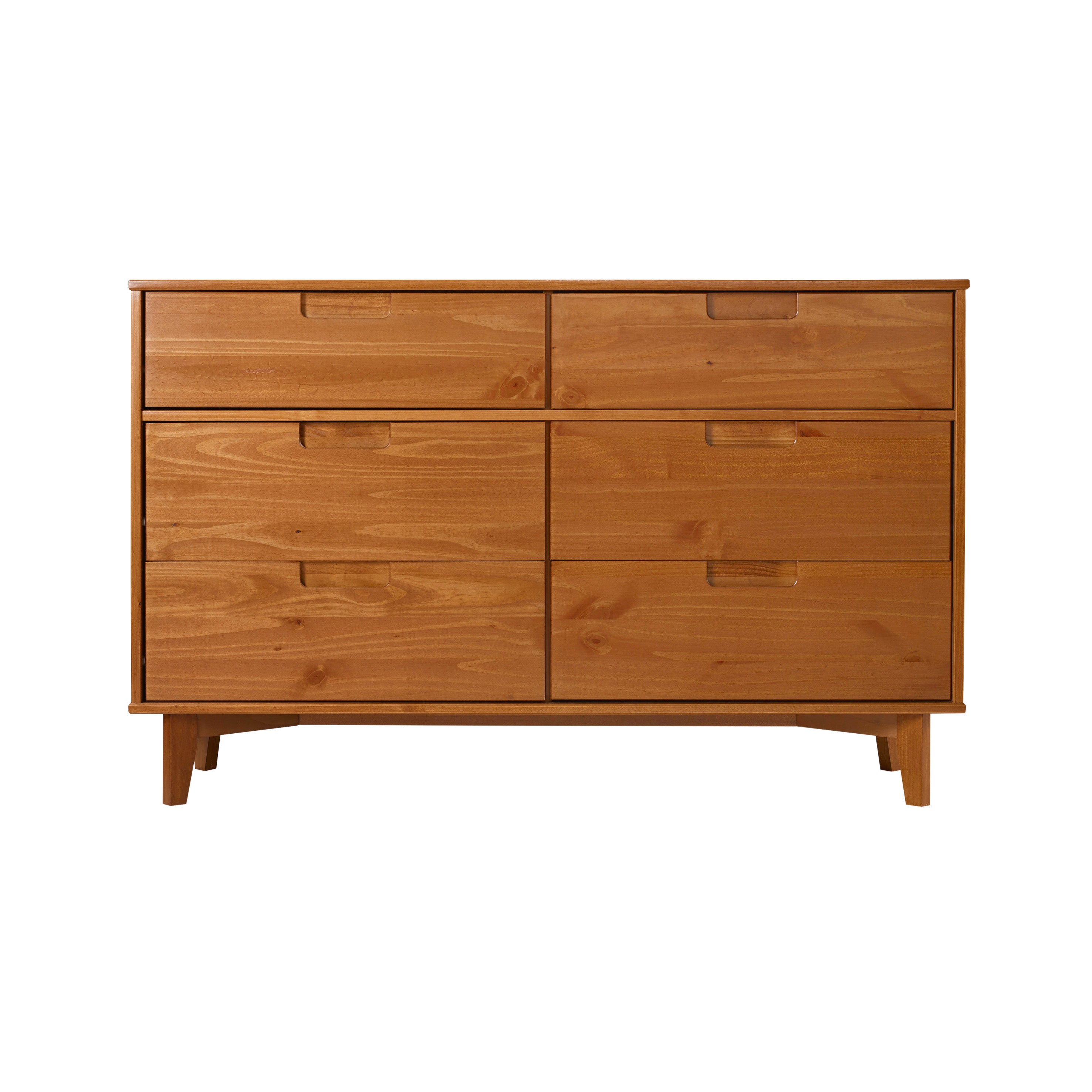 6-Drawer Solid Wood Dresser