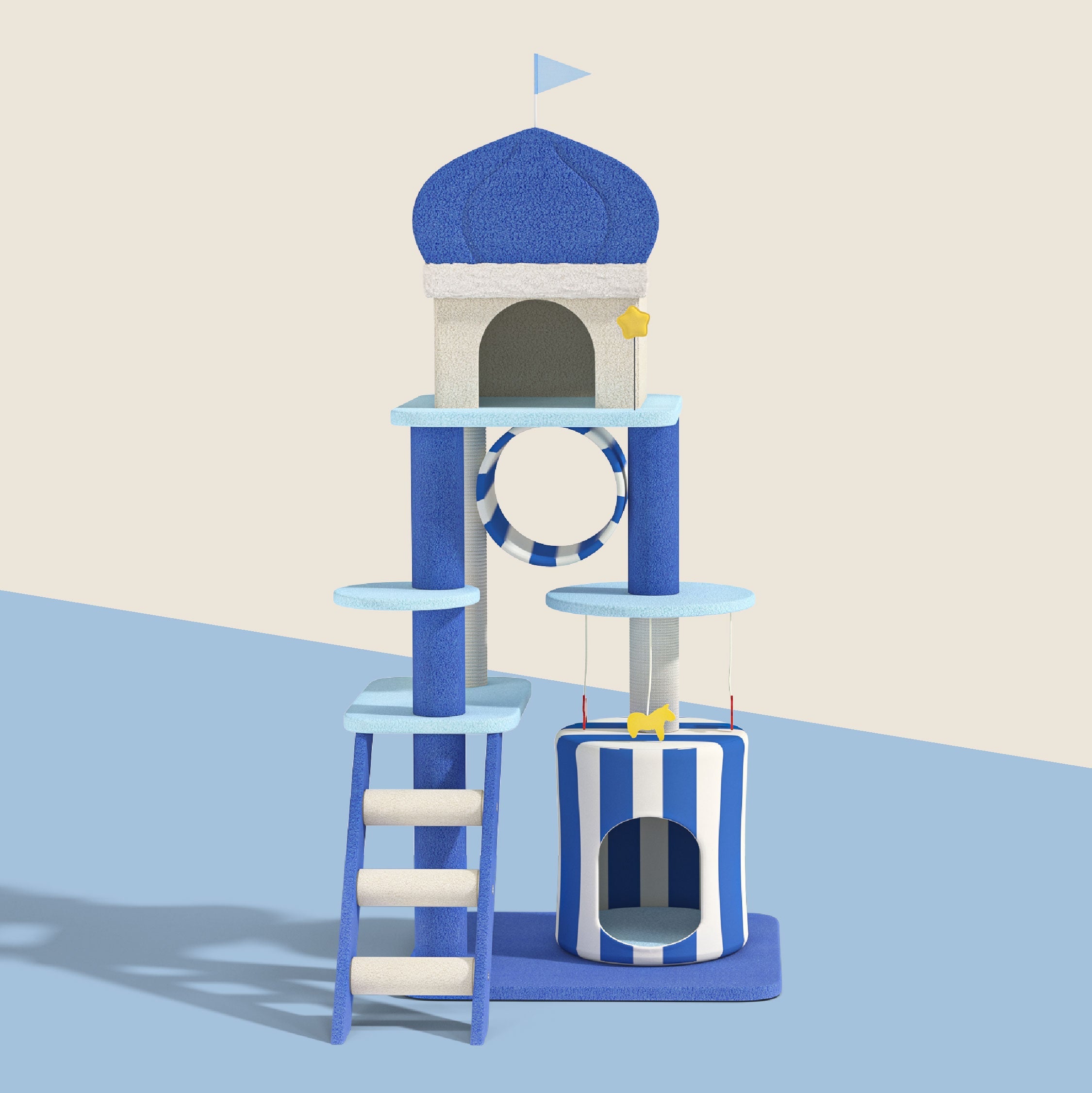 Aegean Sea Fairyland Cat Tree L