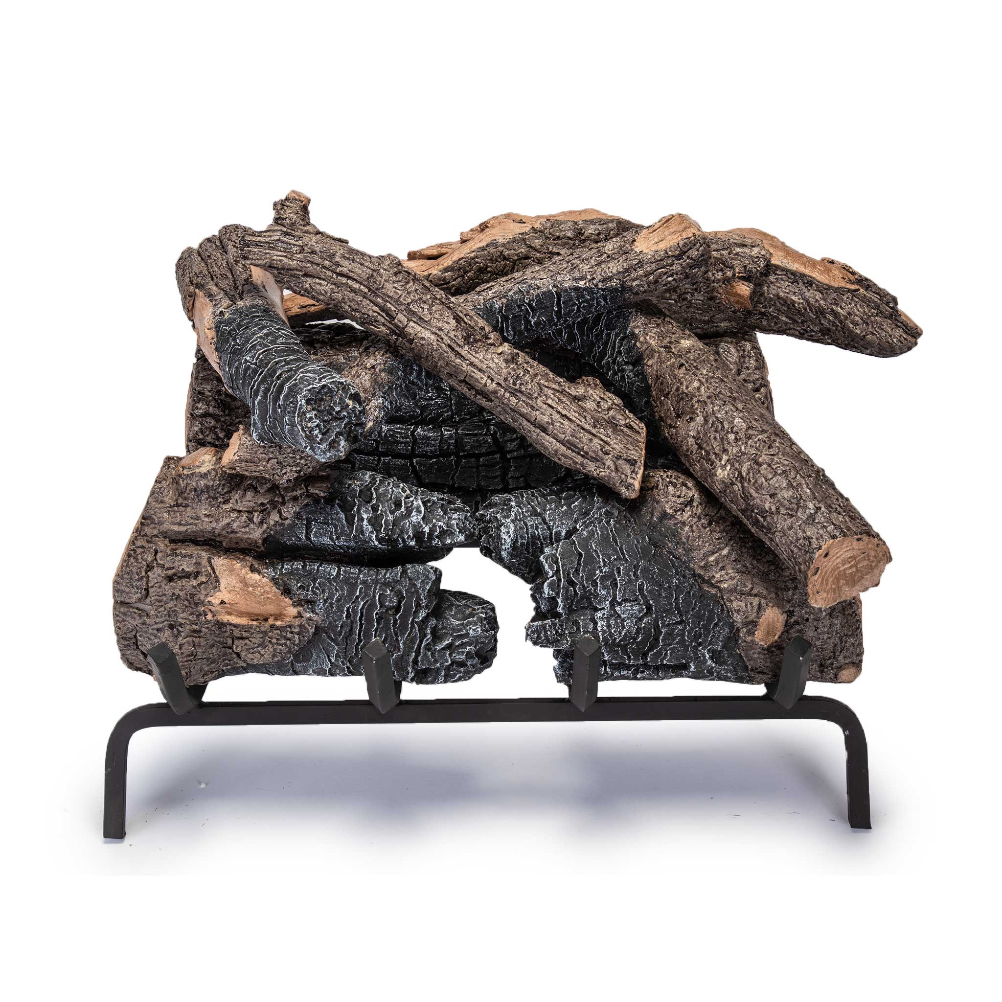 Real Fyre 18 Inch Charred American Oak Vented Gas Logs