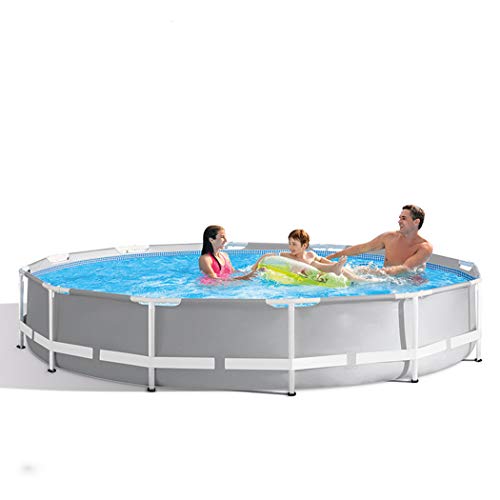 AXHSYZM Family Swim Center Pool with Filter Pump,Frame Swimming Pool for Family Summer Water Fun 6503 L, 366cmX76cm