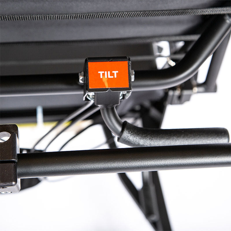 ActiveAid Frame Positionings for the 285TR Tilt and Recline Shower Commode Chair