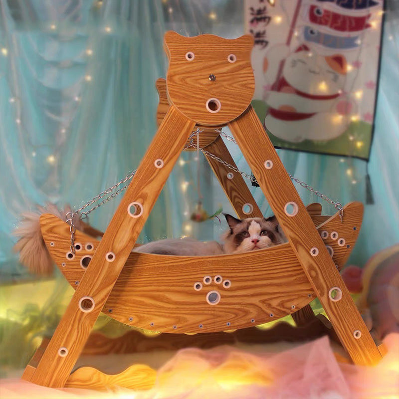 Pirate Ship Cat Bed