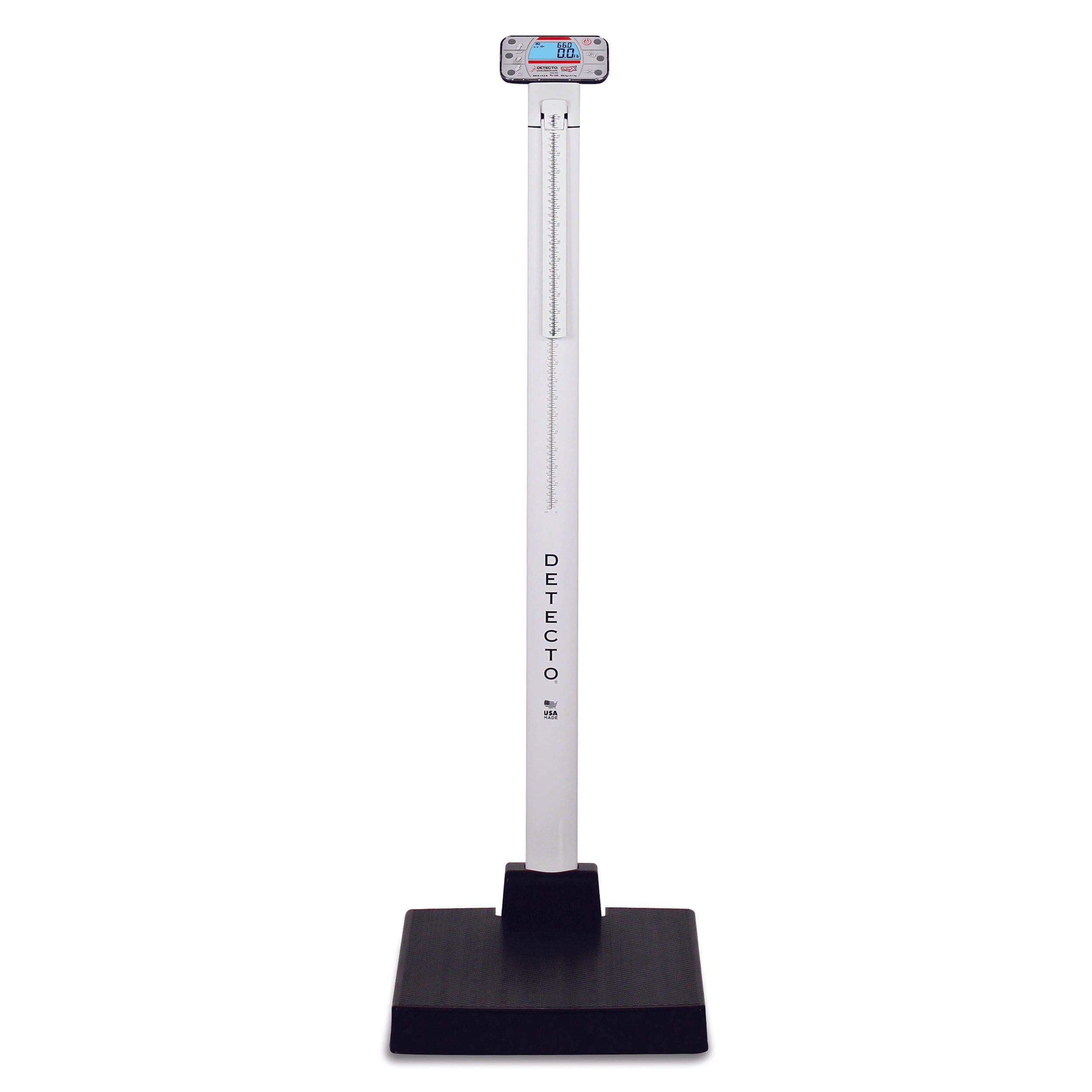 Detecto Apex Digital Physician Scale with Mechanical Height Rod