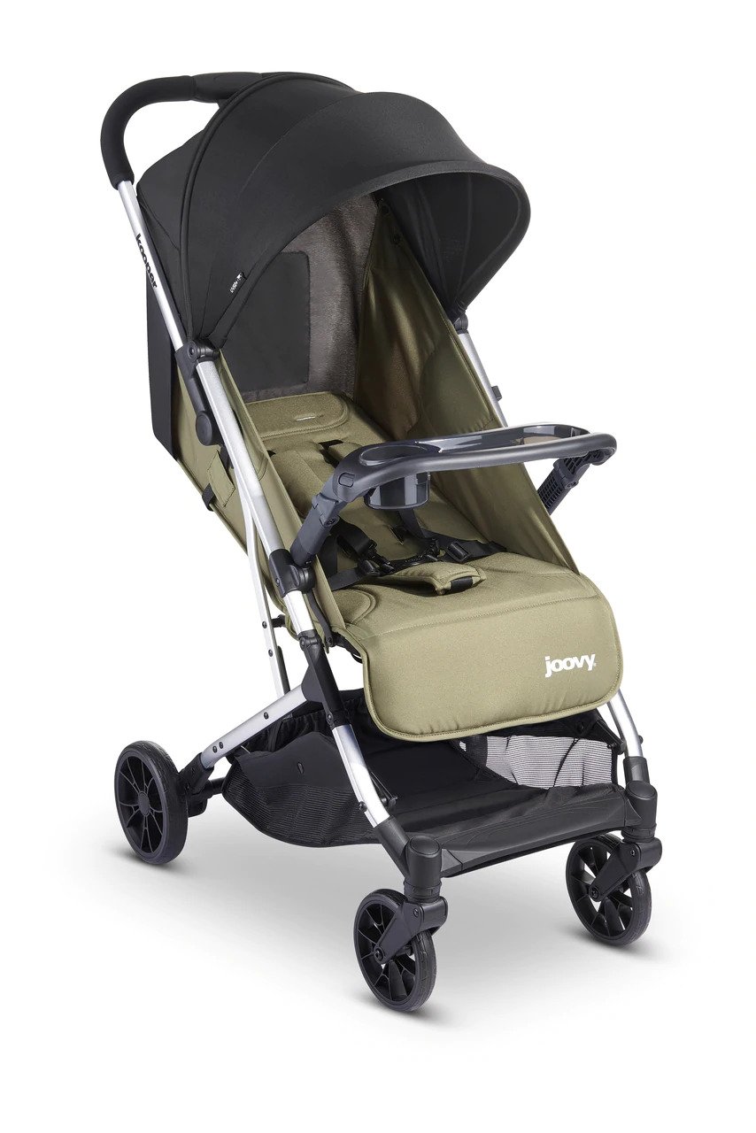 Joovy Kooper Lightweight Compact Single Stroller With Tray New