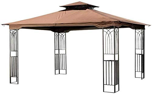 Gazebo 10' x 12' with Mosquito Netting Outdoor Furniture Canopy Tent Gazebos for patios Gazebos Gazebo Canopy Patio Gazebo Outdoor Gazebo Patio Canopy Gazebo Kits Gazebo Garden Gazebo