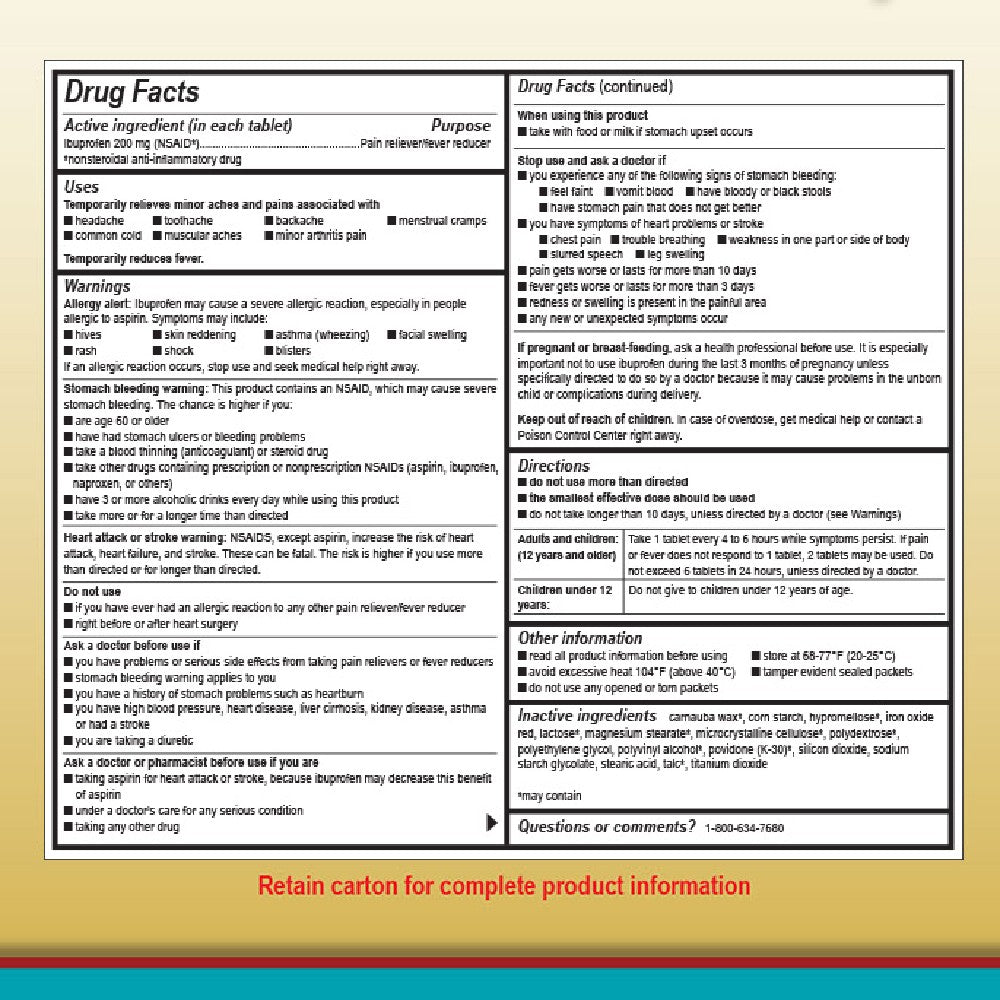 Medique I-Prin 200mg Pain Relief Tablets