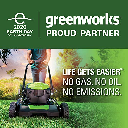 Greenworks Pro 80V 21-Inch Brushless Self-Propelled Lawn Mower 4.0Ah Battery and Charger Included, MO80L410
